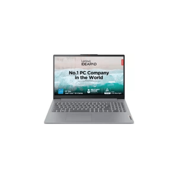 Lenovo IdeaPad Slim 3 Intel Core i5 13th Gen 13420H - (16 GB/512 GB SSD/Windows 11 Home) 15IRH8 Thin and Light Laptop  (15.6 Inch, Arctic Grey, 1.62 Kg, With MS Office)